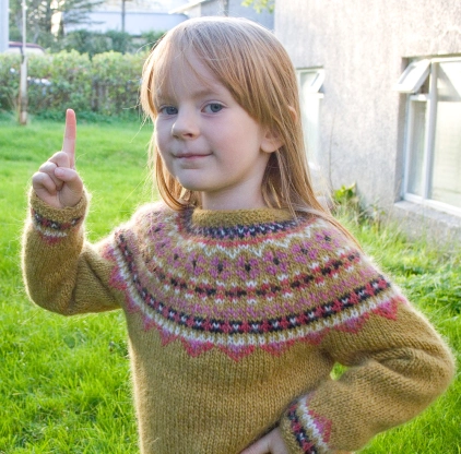 Fimma lopapeysa Icelandic lopi sweater
